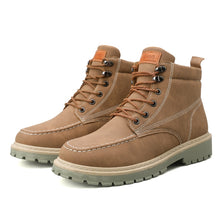 Load image into Gallery viewer, Men Boots Trend Retro Work Boots Martin Boots Ankle Boots Winter Outdoor Walking Shoes Warm Casual Shoes Zapatillas Hombre