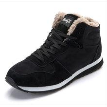 Load image into Gallery viewer, 2019 Men Boots Men's Winter Shoes Fashion Snow Boots Sneakers Black Blue Footwear Warm Timer Male Comfortable Shoe Plus Size 47